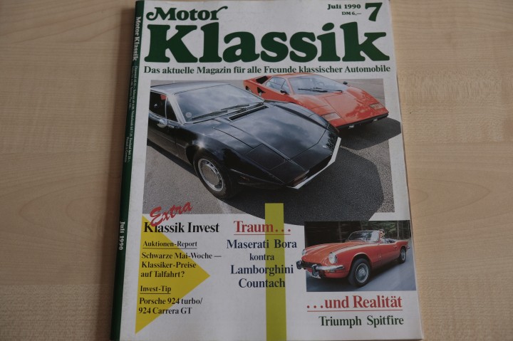Deckblatt Motor Klassik (07/1990)